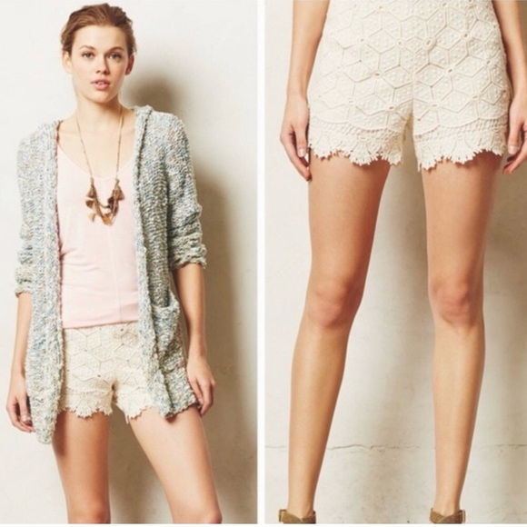 Anthropologie Dolce Vita Lace Shorts - Picture 6 of 7